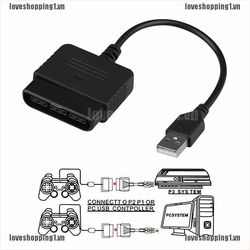 Cáp Chuyển Đổi Từ Ps2 Sang Ps3 Playstation 2 Sang Usb