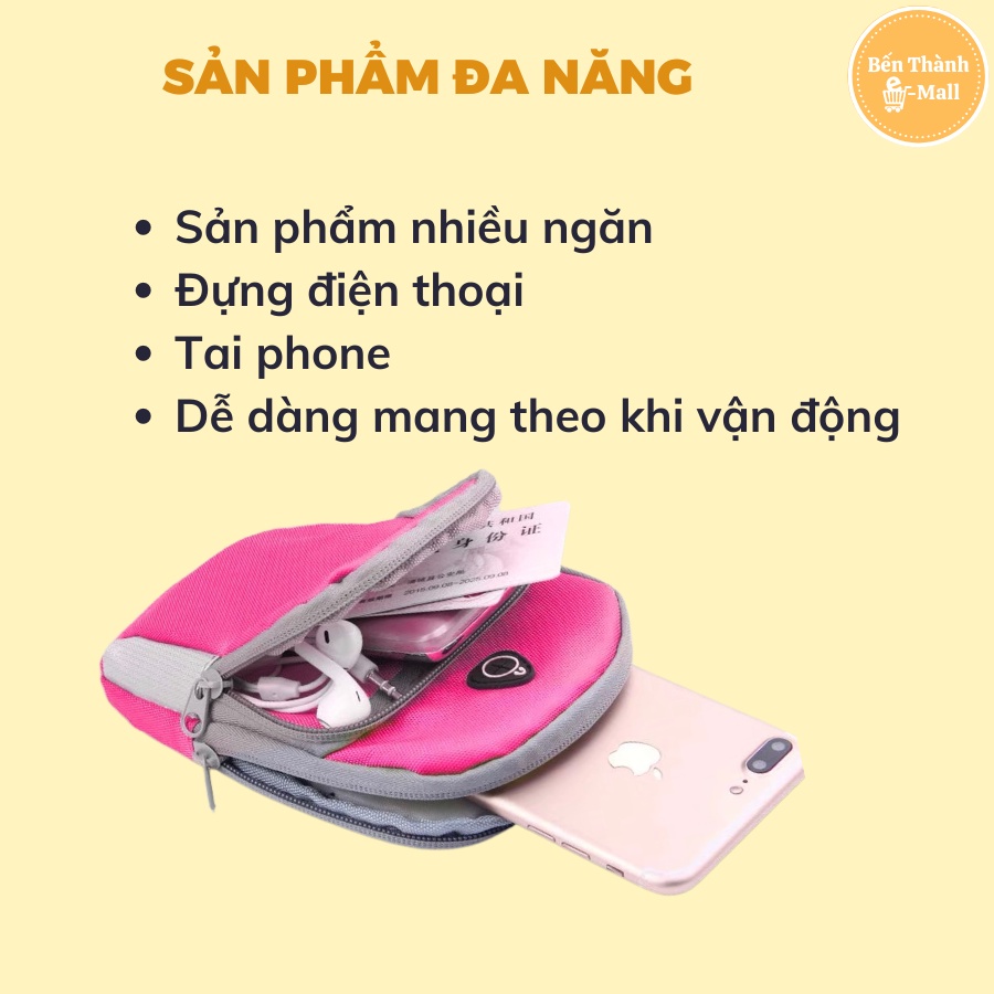 Túi đeo tay, bao đựng điện thoại cho người tập thể dục thể thao