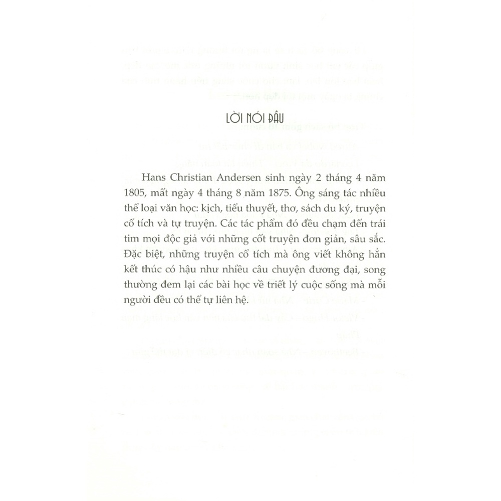 Sách - Kể Chuyện Cuộc Đời Các Thiên Tài: Những Thăng Trầm Trong Cuộc Đời Và Sự Nghiệp Của Andersen