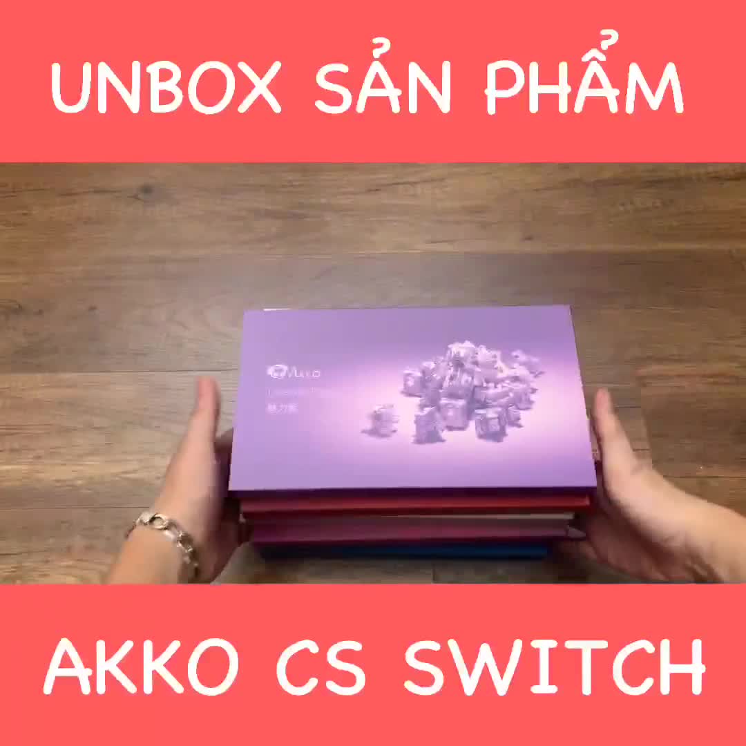 Bộ Switch Akko CS Cho Bàn Phím Cơ Hộp 45 Switch Hàng Chính Hãng | EZPC | BigBuy360 - bigbuy360.vn