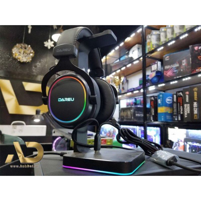 Tai nghe Gaming DAREU EH925 RGB - Giả lập 7.1 - Chính Hãng - Bảo hành 12 tháng