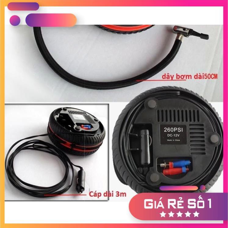 Sale lớn:  Bơm ô tô, xe máy chuyên dụng Air Compressor 12V