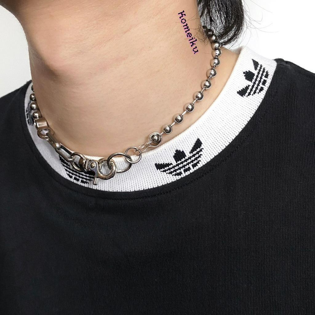 Vòng cổ phối khóa độc đáo phong cách hip-hop cá tính