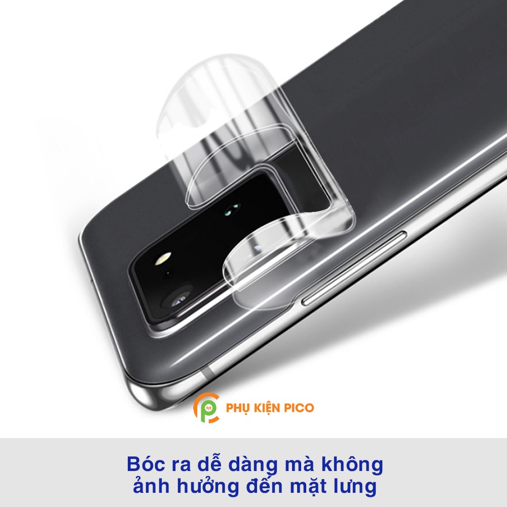 Dán lưng Samsung Note 10 Lite full mặt lưng trong suốt PPF tự phục hồi vết xước - Dán dẻo Samsung Galaxy Note 10 Lite