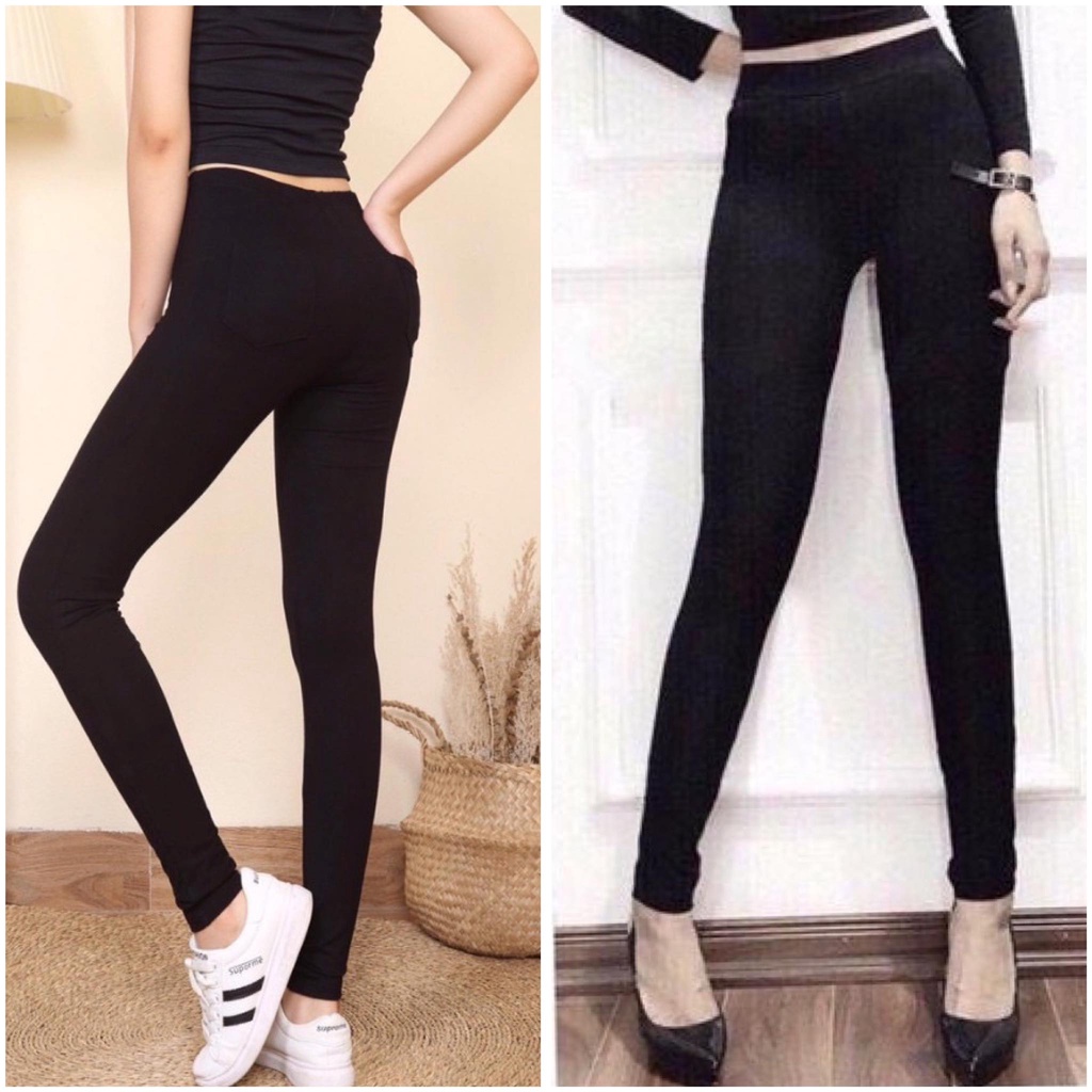 QUẦN LEGGING NỮ DÀI VÀ NGỐ LỬNG ÔM DÁNG ĐẸP, VẢI CO DÃN TẬP GYM VẬN ĐỘNG | BigBuy360 - bigbuy360.vn