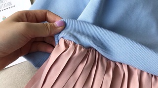 Váy nỉ Hàn Quốc bé gái
