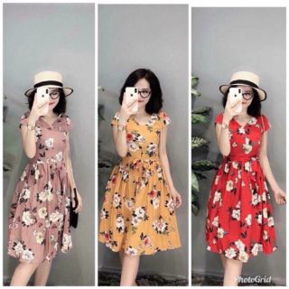 Đầm voan QC