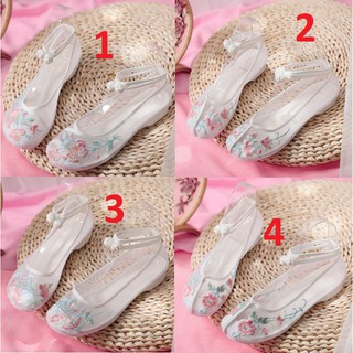 [Order] Giày phong cách cổ trang, thêu hoa trong cực đẹp