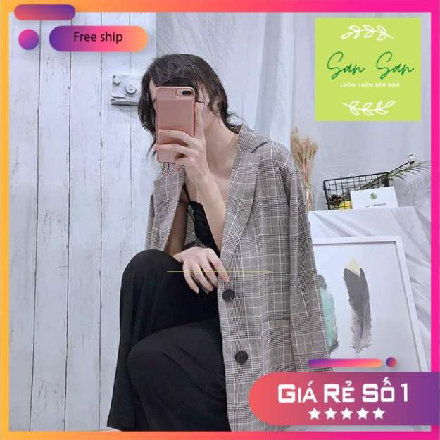 Áo khoác thời trang, Áo khoác blazer kẻ sọc mỏng ulzzang mặc là sang | BigBuy360 - bigbuy360.vn