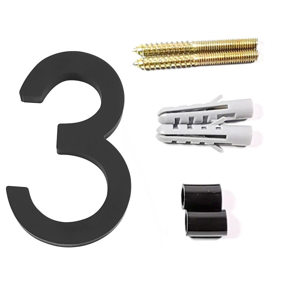 BEAUTY Bảng Hiệu 5 &quot;Số 911 Gắn Cửa Hộp Thư Trang Trí Sân Vườn