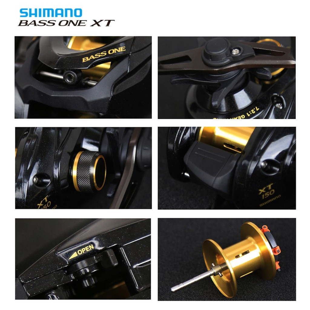 Máy Câu Cá Shimano Bass One XT - Máy Ngang
