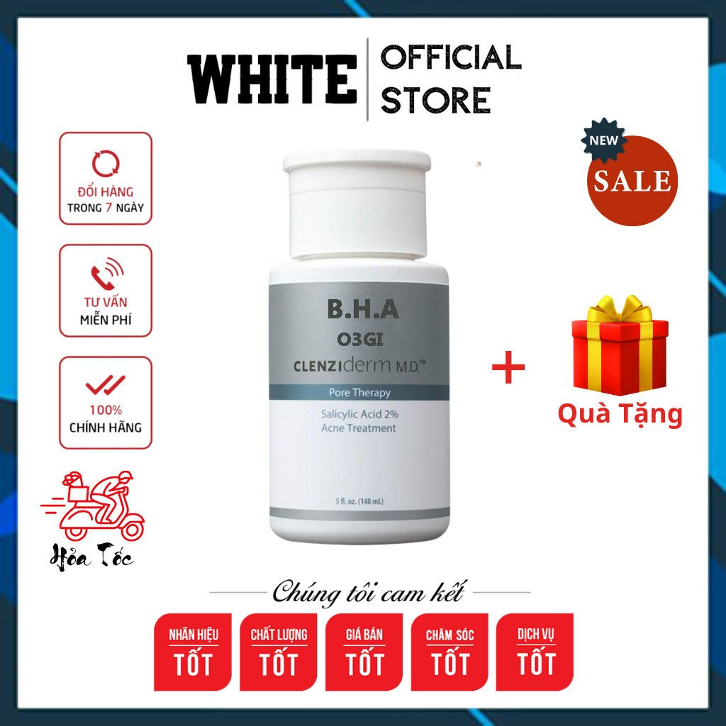 [Tem Chính Hãng] Tẩy Da Chết Hóa Học BHA 148ml Giảm Mụn Dầu Nhờn Hàng Công Ty Chính Hãng - White Store