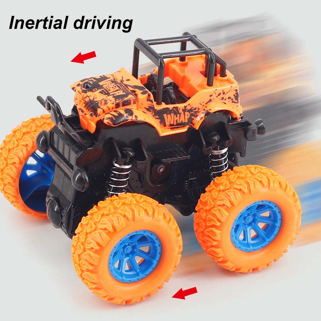 Lithium067 ĐỒ CHƠI XE ĐUA ĐỊA HÌNH QUAY 360 ° HÀNG HỘP CAO CẤP 4 bánh Mô phỏng mô ô tô trẻ em