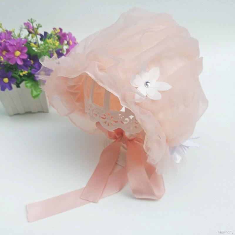 Mũ công chúa đi biển dễ thương cho bé gái