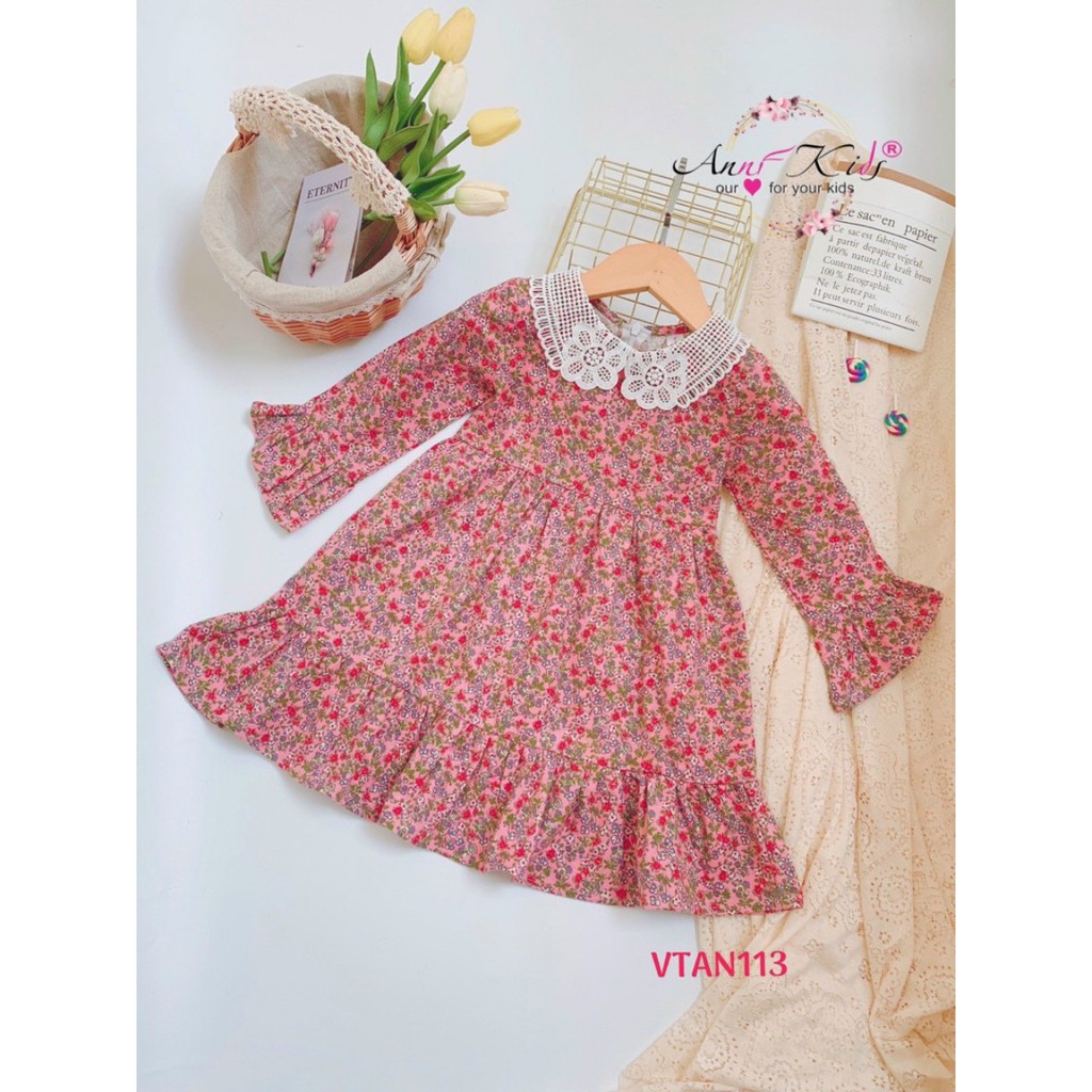 Đầm xinh tay dài cho bé