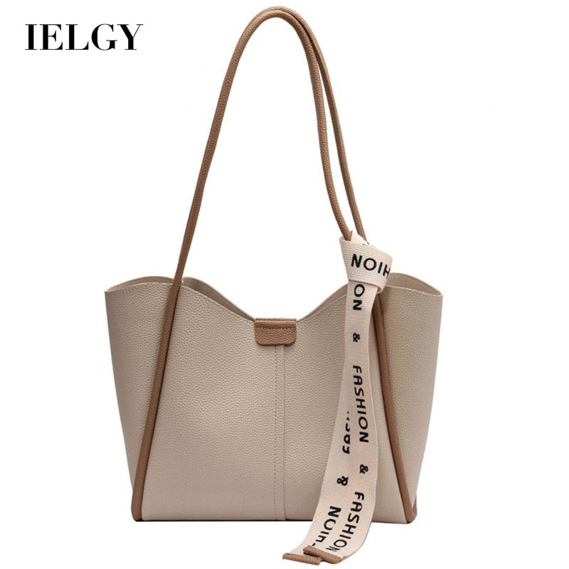IELGY Túi Đeo Vai Sức Chứa Lớn Cao Cấp Thời Trang Theo Phong Cách retro Cho Nữ