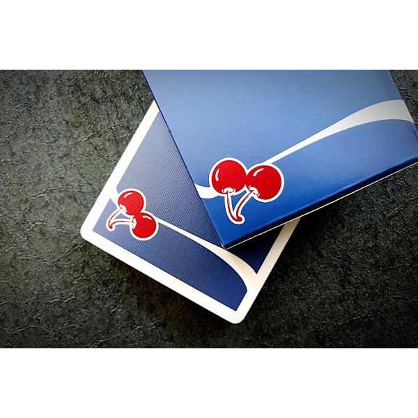 Bài tây ảo thuật cao cấp đến từ Mỹ : Cherry Casino Playing Cards (Tahoe Blue)