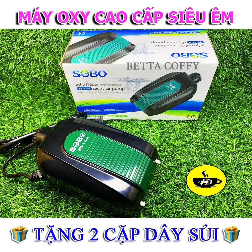 ❄️ Máy sủi oxy Cao Cấp SOBO - Tặng dây + sủi