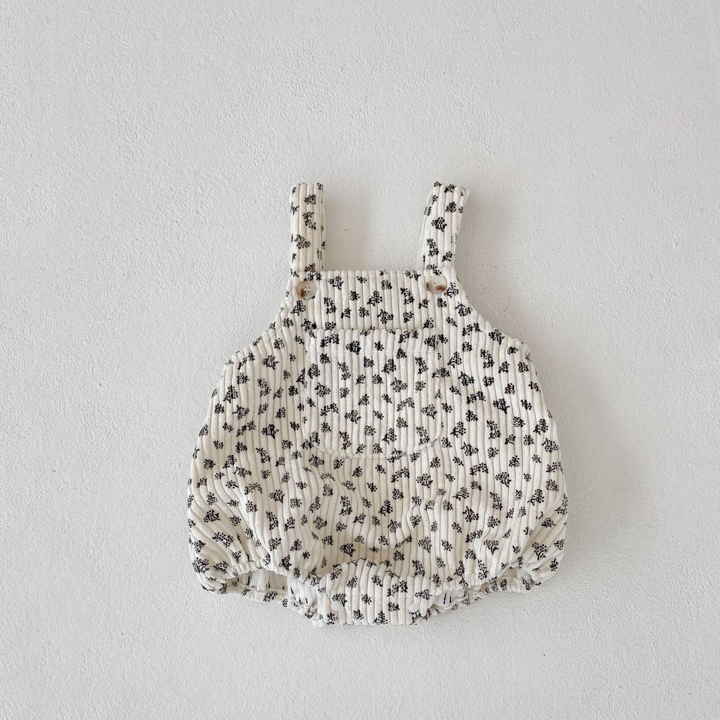 Bộ Áo Liền Quần Bằng Cotton Thời Trang Xuân Thu 2022 Dành Cho Bé Trai Gái 0-2 Tuổi