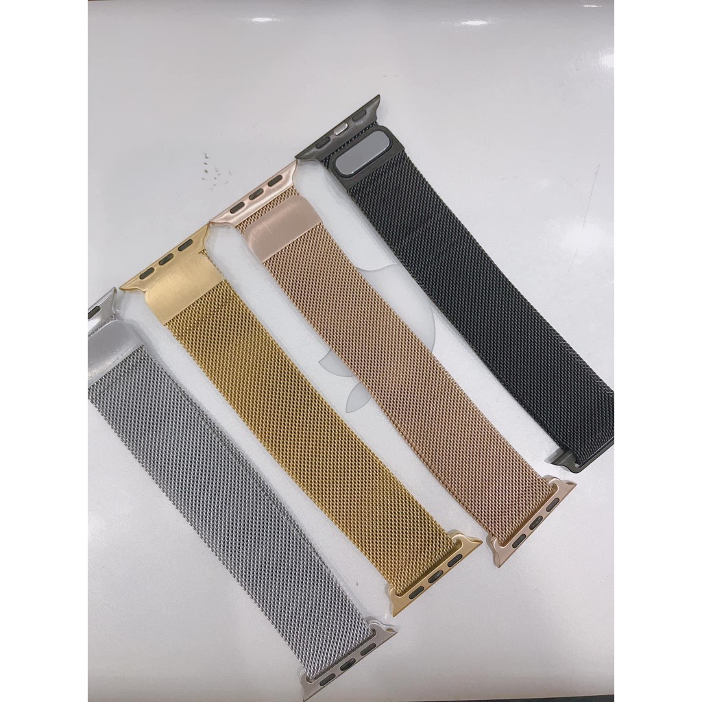 Dây thép chống gỉ milanese loop Apple Watch Series 1/2/3/4 - size 42mm/44mm - Hàng chất lượng cao đẹp xin mịn