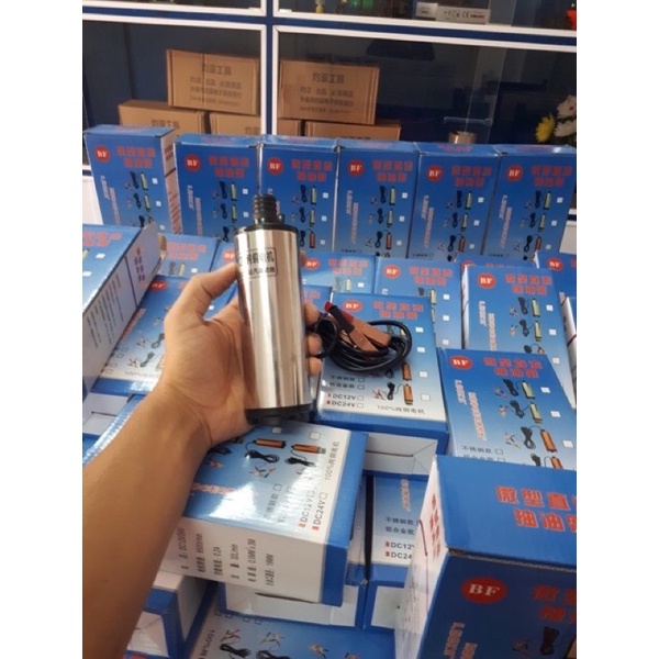 Máy Bơm dầu, bơm nước mini 12v, bơm dầu 12v