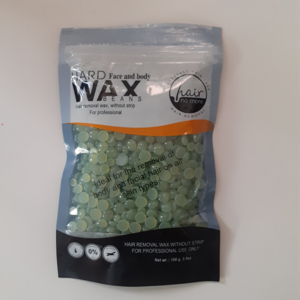 (Miễn phí que gỗ ) Sáp wax tẩy lông nóng dạng hạt đậu Hair Wax Bean nhiều màu để khách yêu lựa chọn