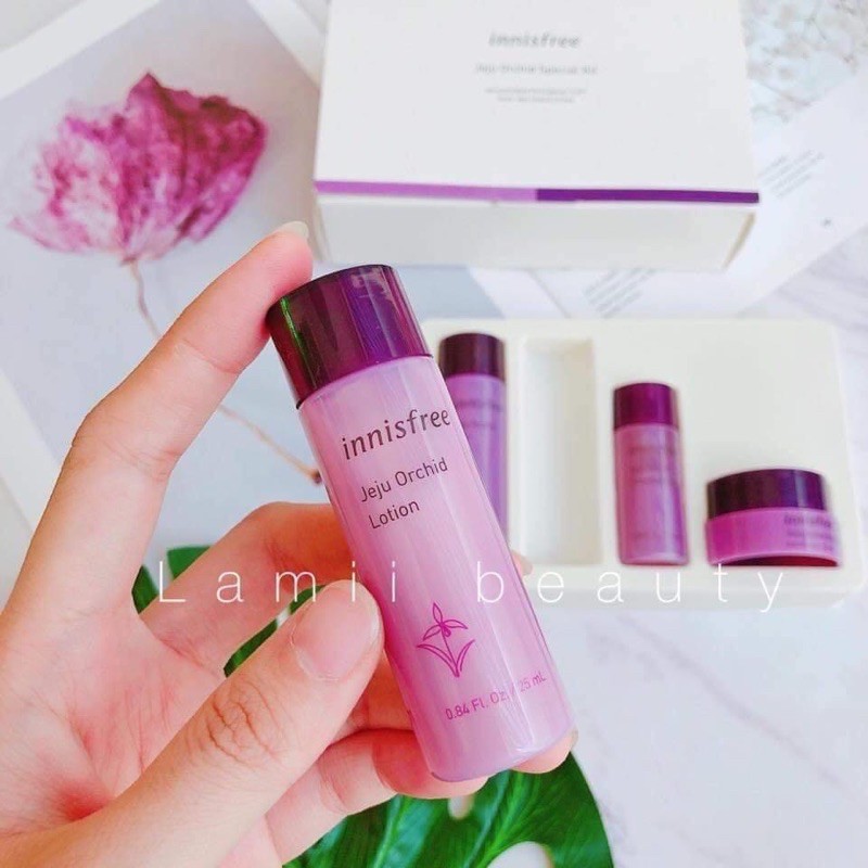 Set dưỡng da Innisfree Jeju orchid special kit