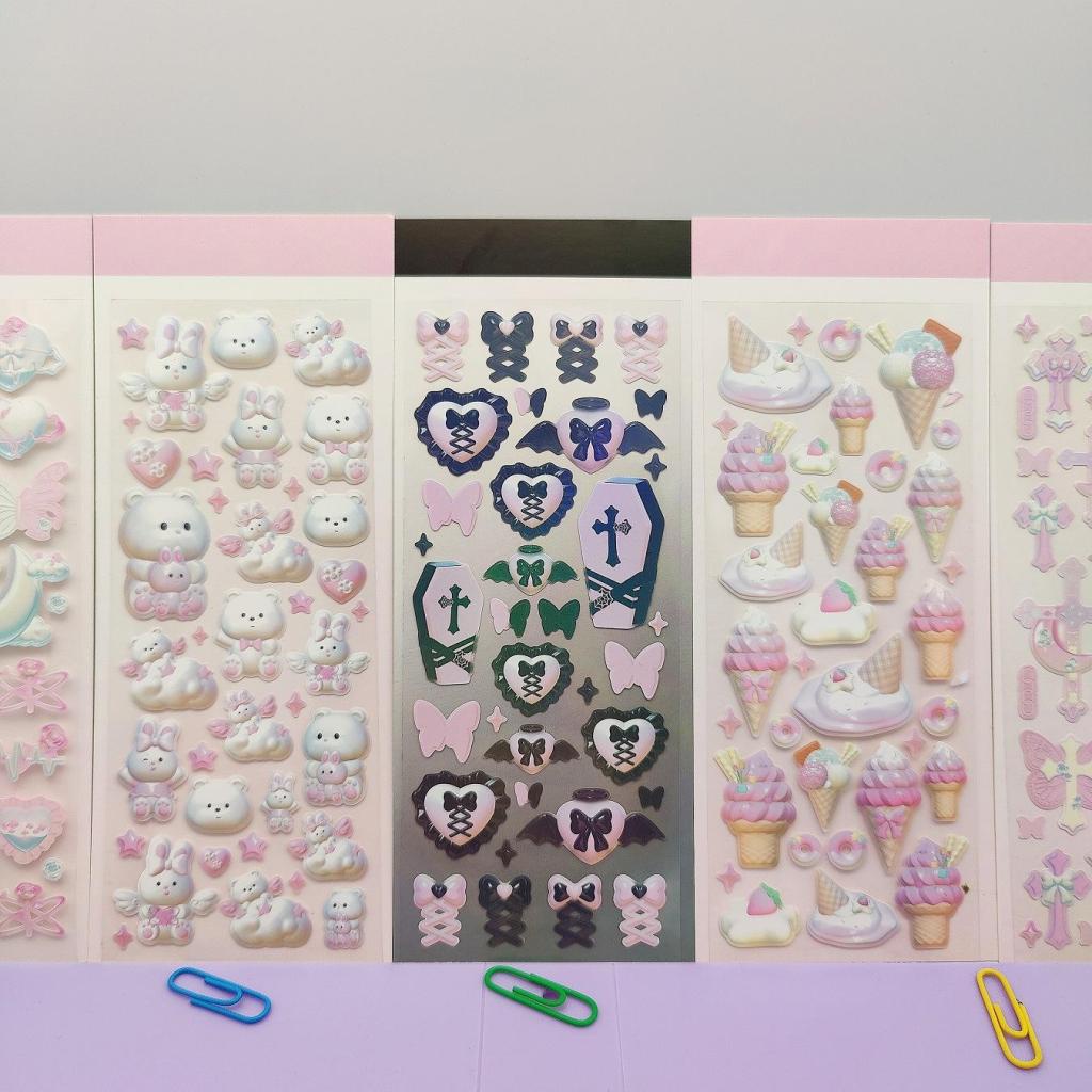 Steve Nhãn Dán Trang Trí Hình Đám Mây Và Thỏ Dễ Thương