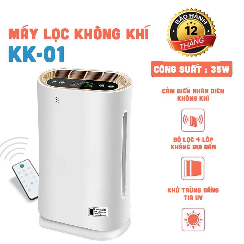 Máy lọc không khí công nghệ lọc HEPA . Ion Khử Khuẩn . Khử Mùi, Khử Trùng, Thanh Lọc Không Khí