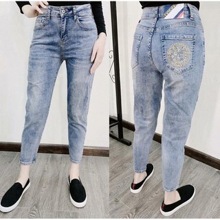 Quần jean 892 thêu túi