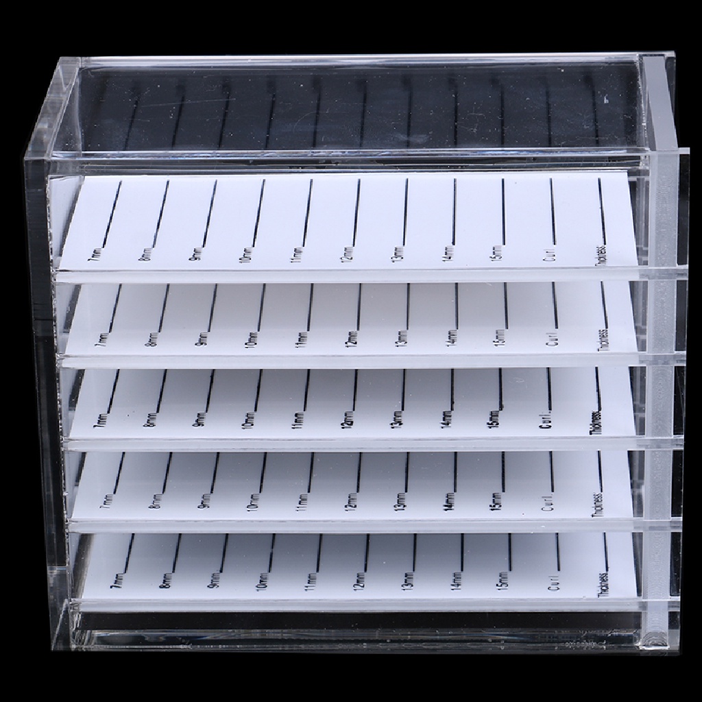 Hộp Đựng Lông Mi Giả 5 Tầng Bằng Acrylic Tiện Dụng Đứng