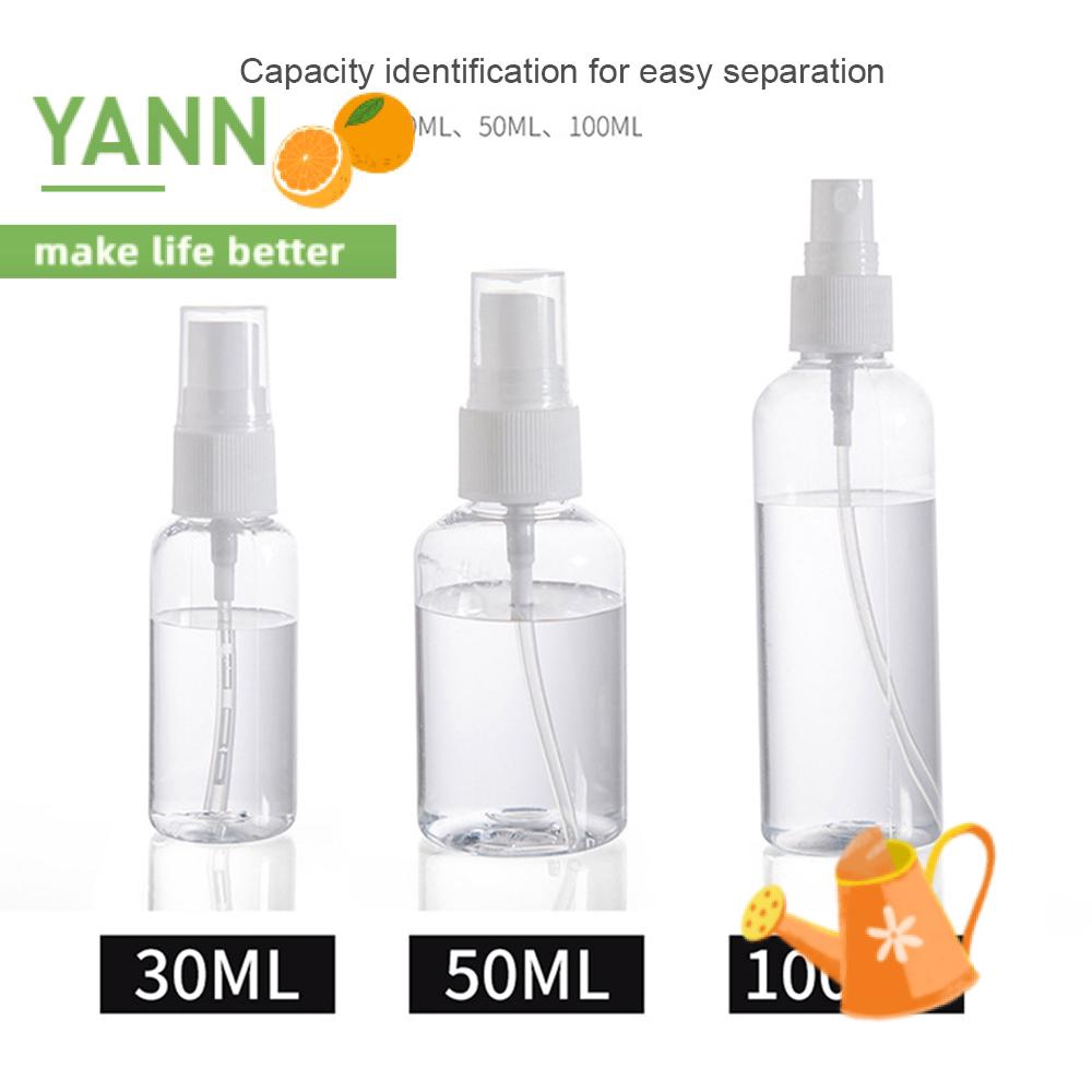 Chai Rỗng Dạng Xịt Trong Suốt Dung Tích 50ml/75ML/100ml Dùng Khi Đi Du Lịch