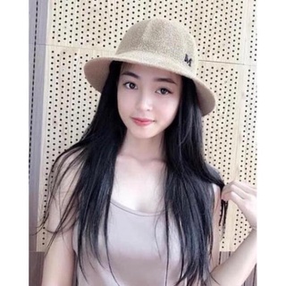 Mũ cói chữ M siêu hot