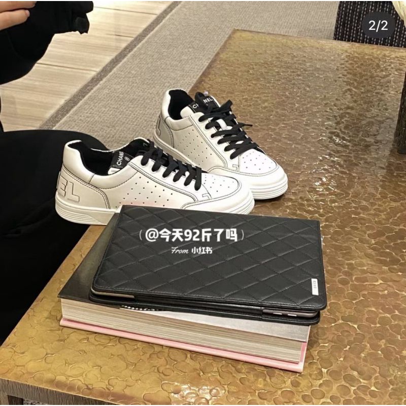 (ẢNH THẬT) Giày Thể Thao Buộc Dây Da Lỗ Mềm Êm Fullbox Bill Túi Cao Cấp