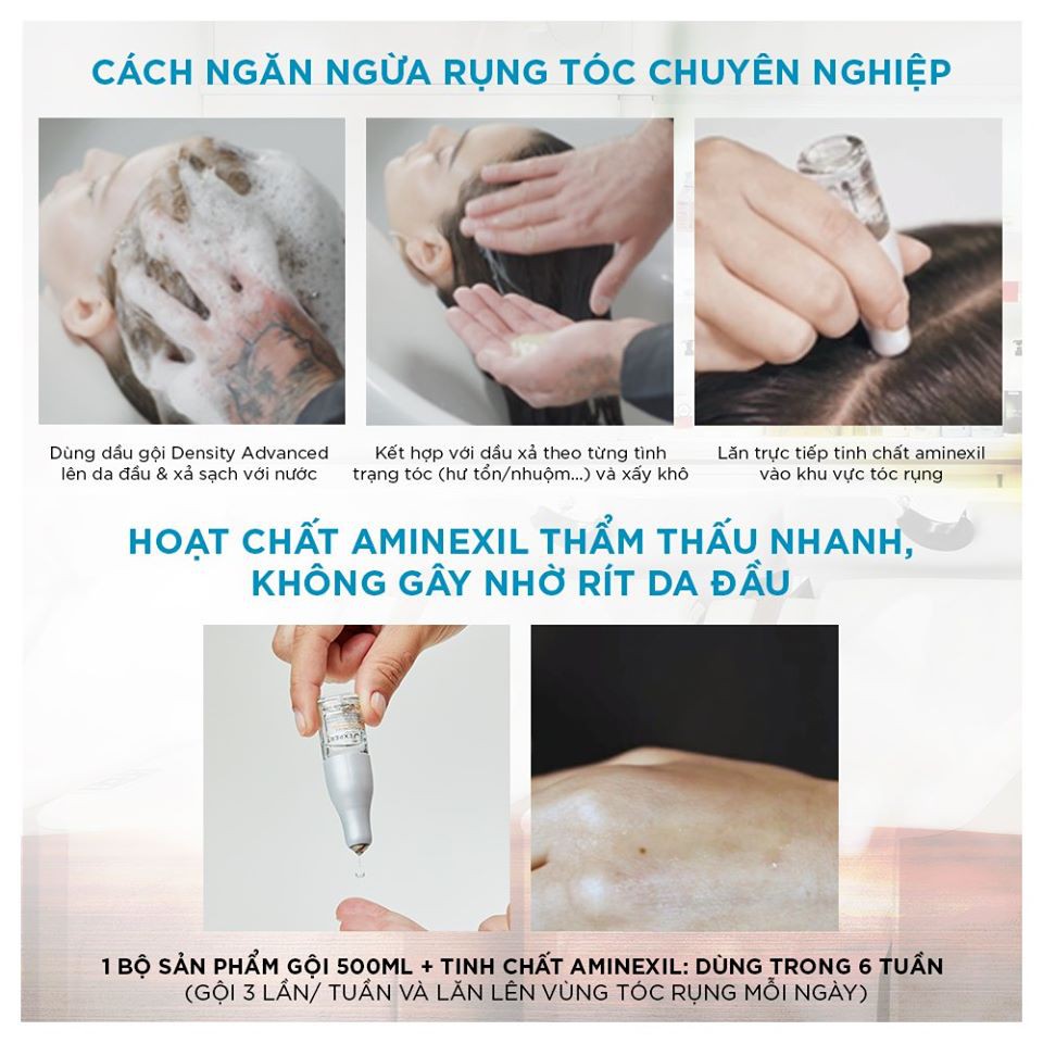 Lẻ 1 chai tinh chất dành cho tóc rụng Aminexil Advanced Omega 6 Loreal 6ml