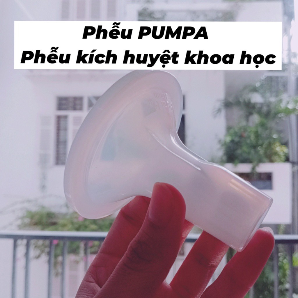 Phễu Hút Sữa Pumpa Comfort Silicon, phụ kiện phễu hút sữa máy hút sữa,tiêu chuẩn Y Tế Cao Cấp Hút Êm Ái Nhiều Sữa