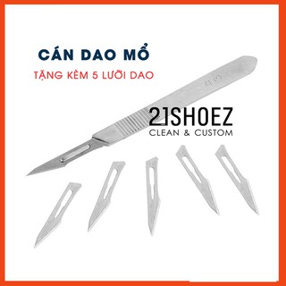 [HOT] Cán Dao Mổ Thép Không Gỉ Custom Giày ( Tặng 5 Lưỡi Dao )