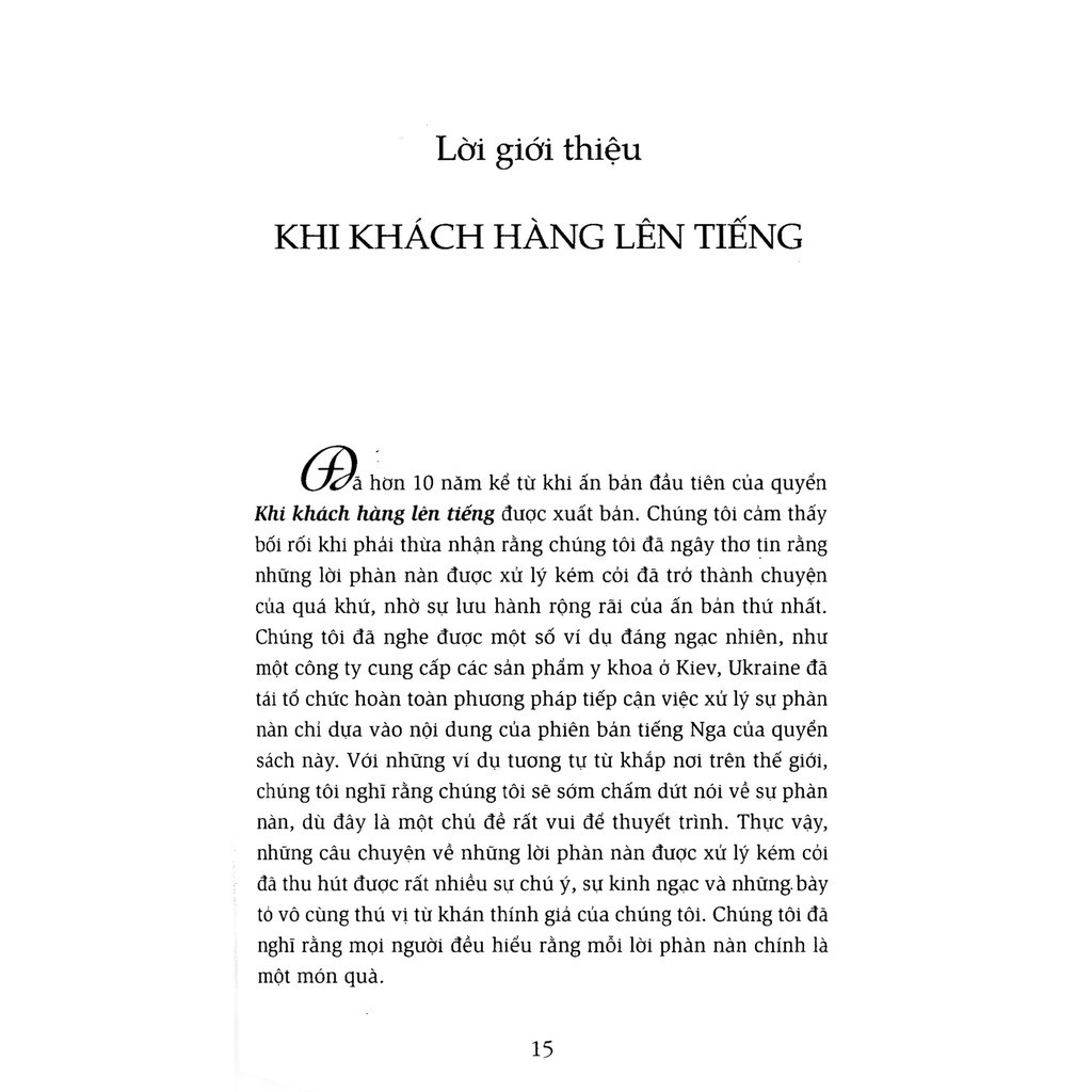 Sách First News - Khi Khách Hàng Lên Tiếng