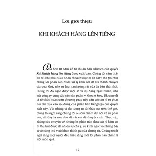 Sách - Khi Khách Hàng Lên Tiếng - First News