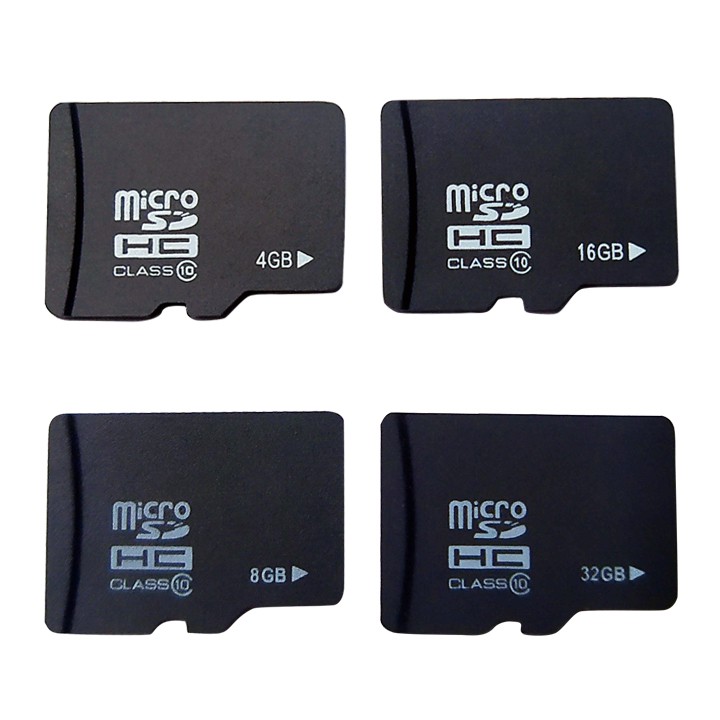 Thẻ nhớ MicroSD Class 10 Tốc độ cao (Đen) 4GB/8GB/16GB/32GB Chuyên Dùng cho Camera IP, điện thoại, máy tính bảng,...