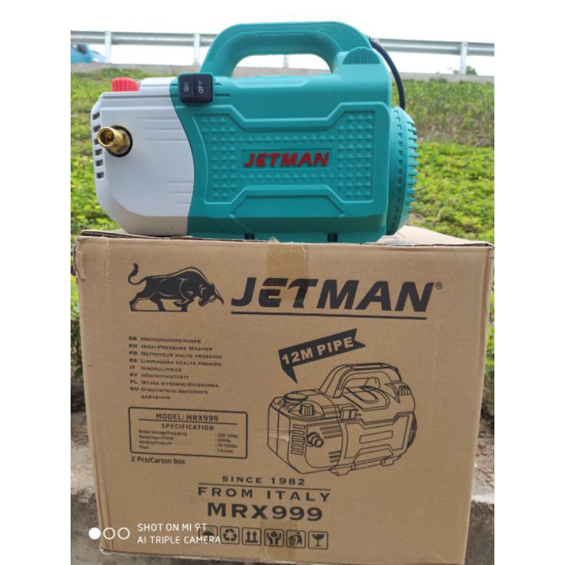 Máy Rửa Xe Jetman 3000W -MRX 999 -Máy rửa xe cao áp