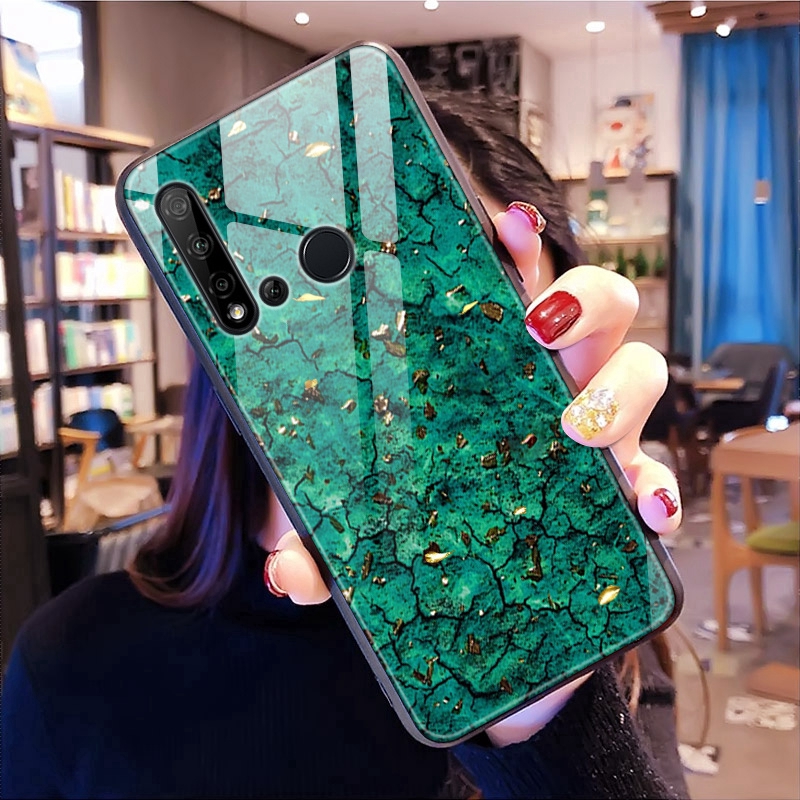 Casing OPPO A53 2020 A92 A52 A92s A31 2020 A91 A5 A9 2020 Find X2 Reno 3 Pro 2 Z 2F 2Z Ace Ốp điện thoại họa tiết đính lá vàng sang trọng | BigBuy360 - bigbuy360.vn