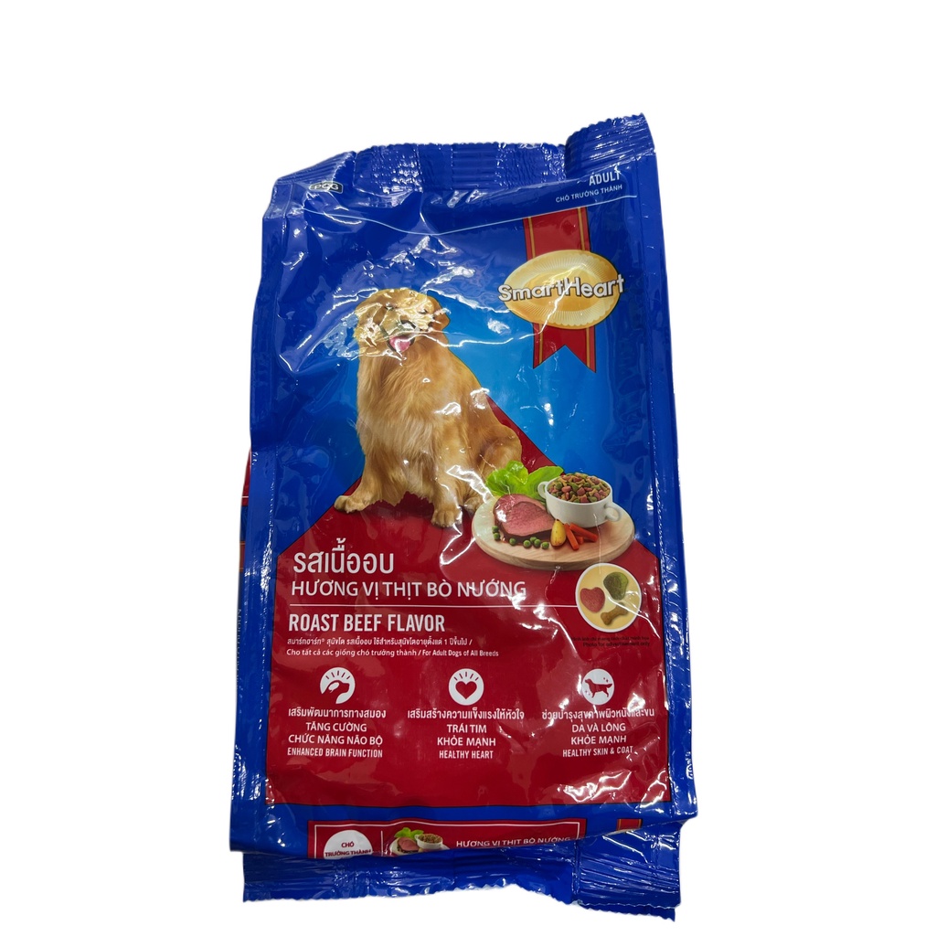 THỨC ĂN HẠT SMARTHEART PUPPY/SMARTHEART ADUL CHO CHÓ gói 400g -HAPPYPET