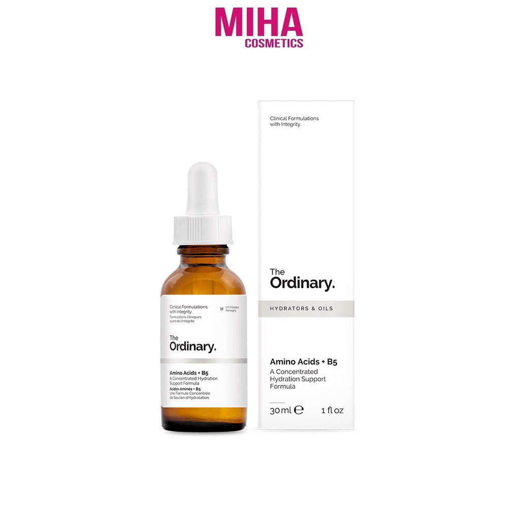 Tinh Chất Phục Hồi Và Cấp Nước Dưỡng Ẩm The Ordinary Amino Acids + B5 30ml