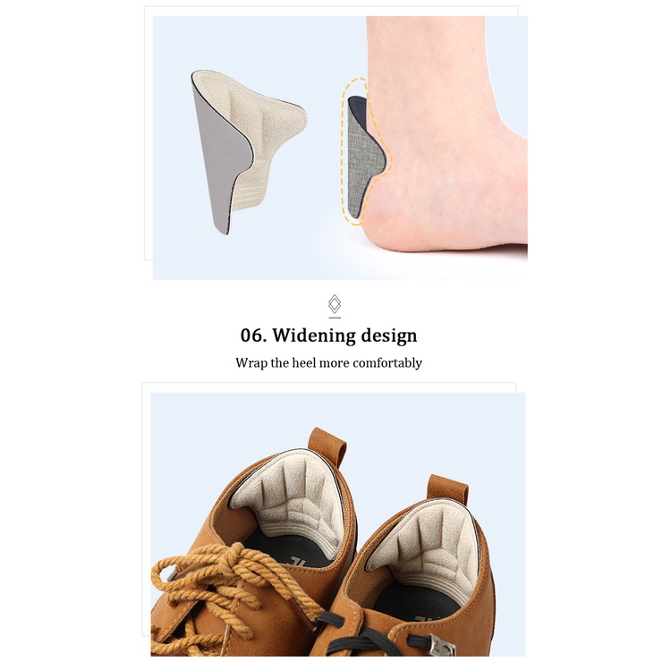 Miếng Dán Gót Giày Thể Thao Chống Mòn Chống Mòn Dùng Để Giảm Đau Và Chống Ma Sát Dành Cho Giày Thể Thao