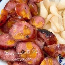Lạp Xưởng Trứng Muối Loại 1- Vựa Khô Minh Triết
