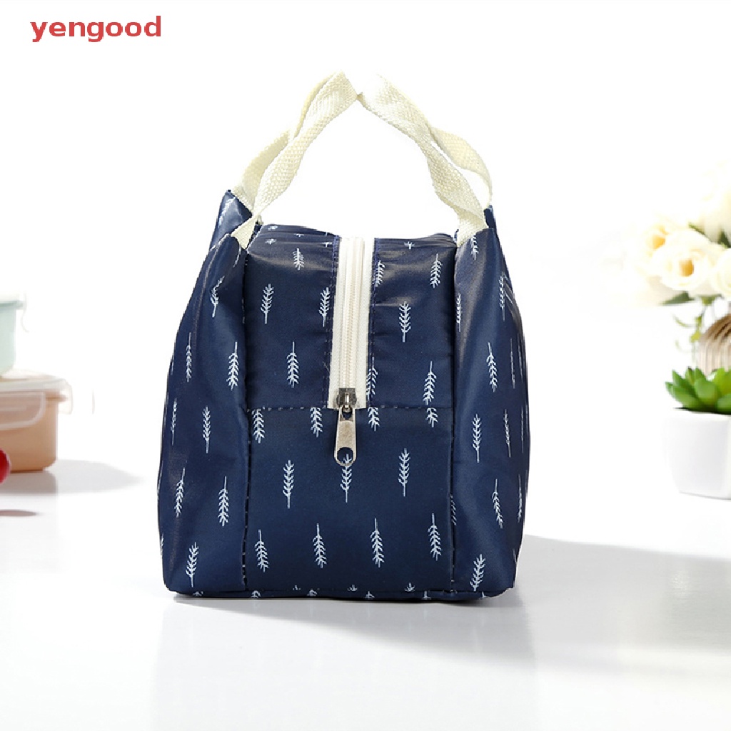 1 Túi Đựng Thức Ăn Trưa Giữ Nhiệt In Họa Tiết Chim Hồng Hạc Hoạt Hình Vui Nhộn Tiện Dụng Mang Theo Du Lịch / Dã Ngoại Cho Nữ