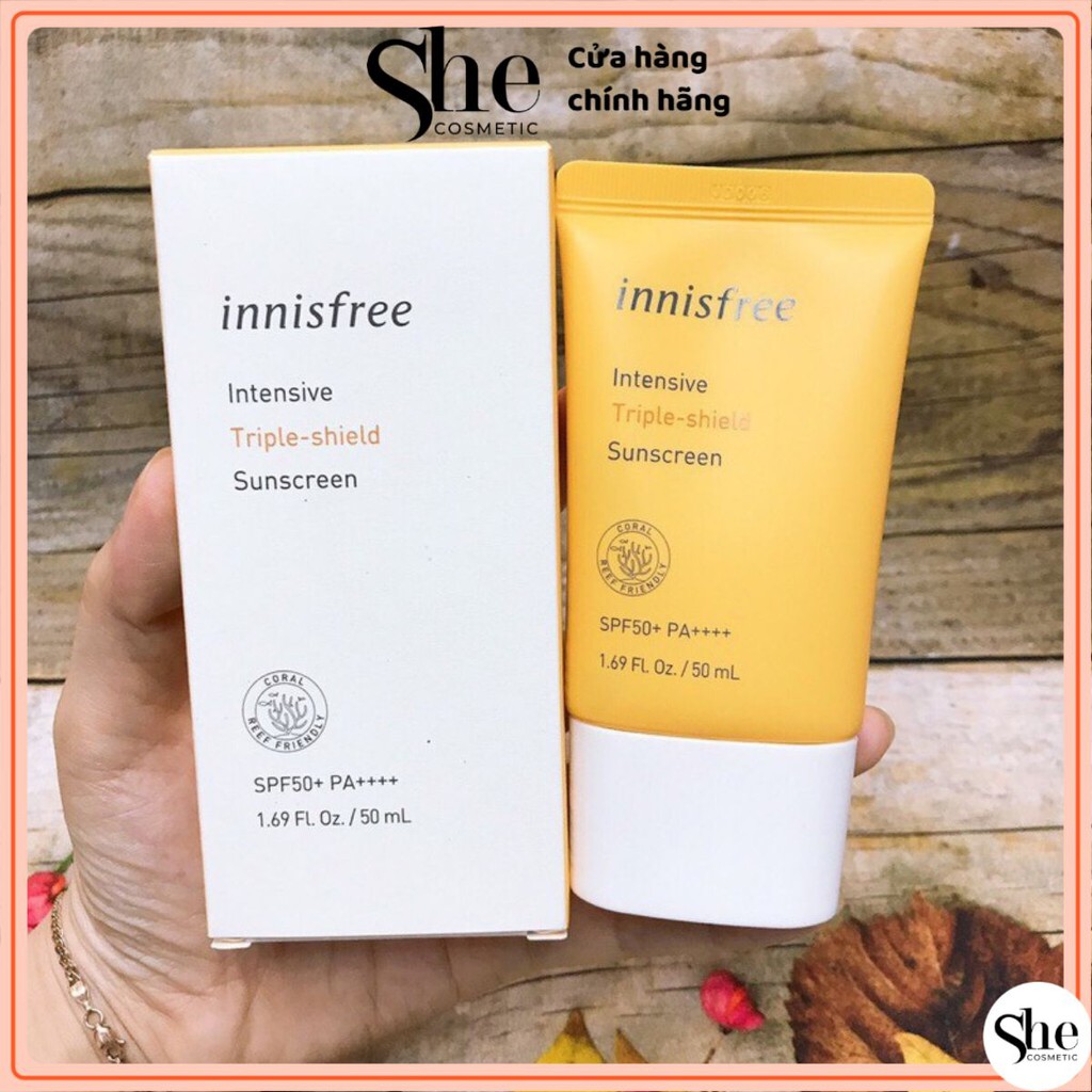 Kem chống nắng Innisfree Perfect Uv Protection Cream Long Lasting For Oily Skin SPF 50