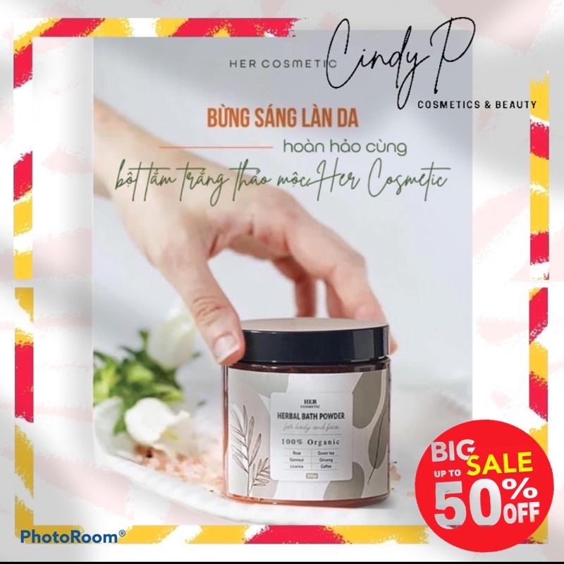 BỘT THẢO DƯỢC Ủ TRẮNG BODY HER COSMETICS | BigBuy360 - bigbuy360.vn