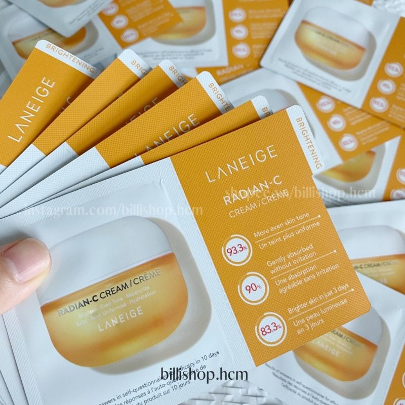 Mẫu thử Kem Dưỡng Trắng Mờ Sạm Đốm Nâu Laneige C Sample 2ml